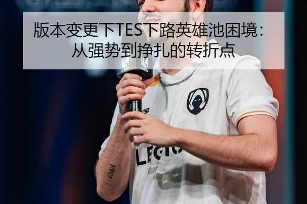 版本变更下TES下路英雄池困境：从强势到挣扎的转折点